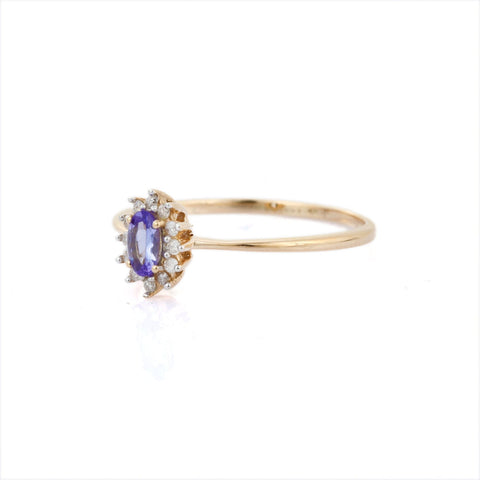 14K Stone Tanzanite Ring - VR Jewels