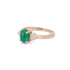 14K Yellow Gold Emerald Ring Thumbnail