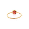 14K Gold Cushion Cut Garnet Ring Thumbnail