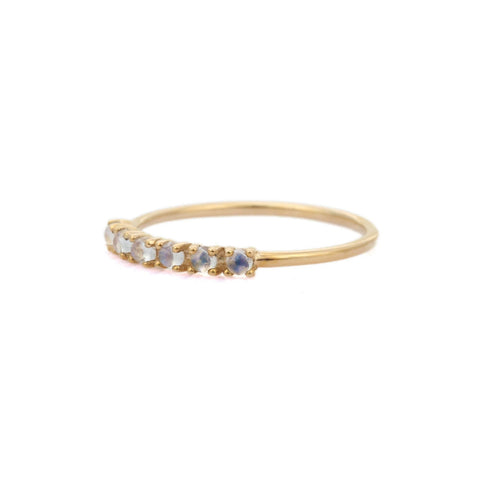 14K Yellow Gold Moonstone Ring - VR Jewels