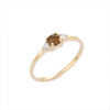 14K Yellow Gold Quartz Ring Thumbnail