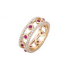 14K Yellow Gold Ruby Ring Thumbnail