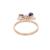 14K Yellow Gold Ruby & Sapphire Ring Thumbnail