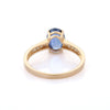 14K Yellow Gold Sapphire Ring Thumbnail