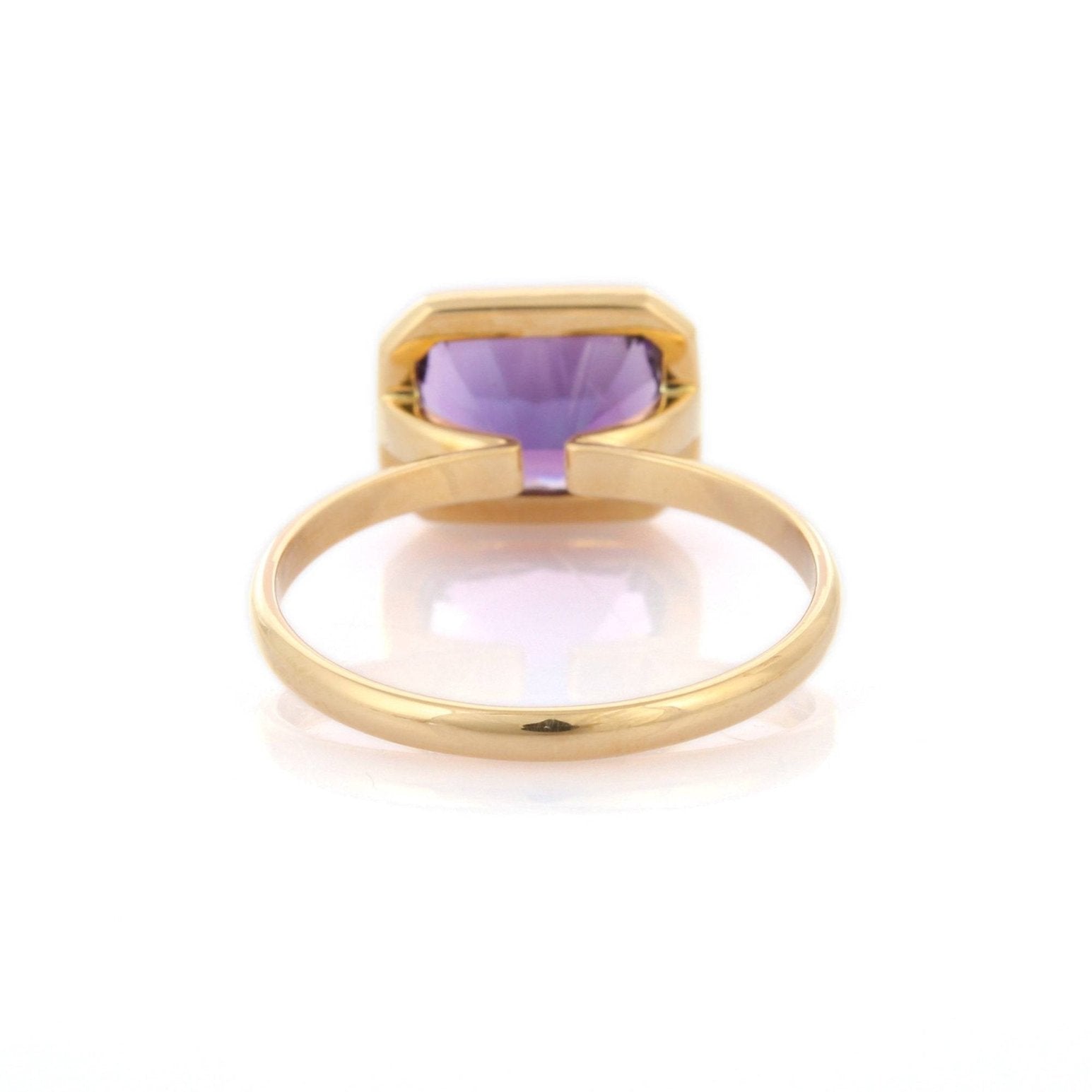 18K Gold Amethyst Ring - VR Jewels
