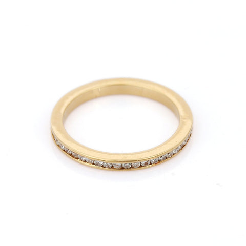 18K Gold Diamond Eternity Ring - VR Jewels