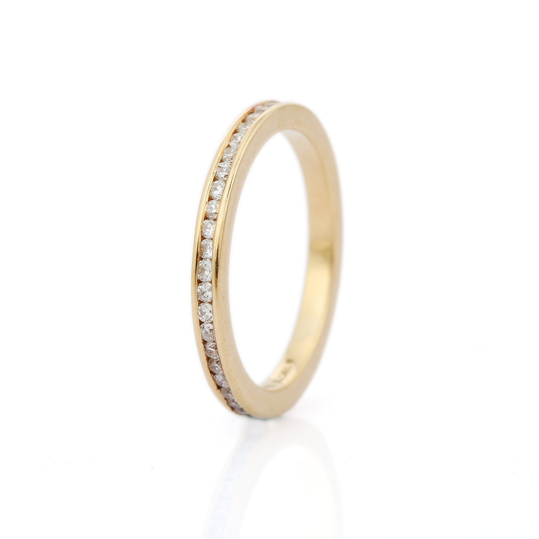 18K Gold Diamond Eternity Ring - VR Jewels