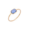 18k gold sapphire ring Thumbnail
