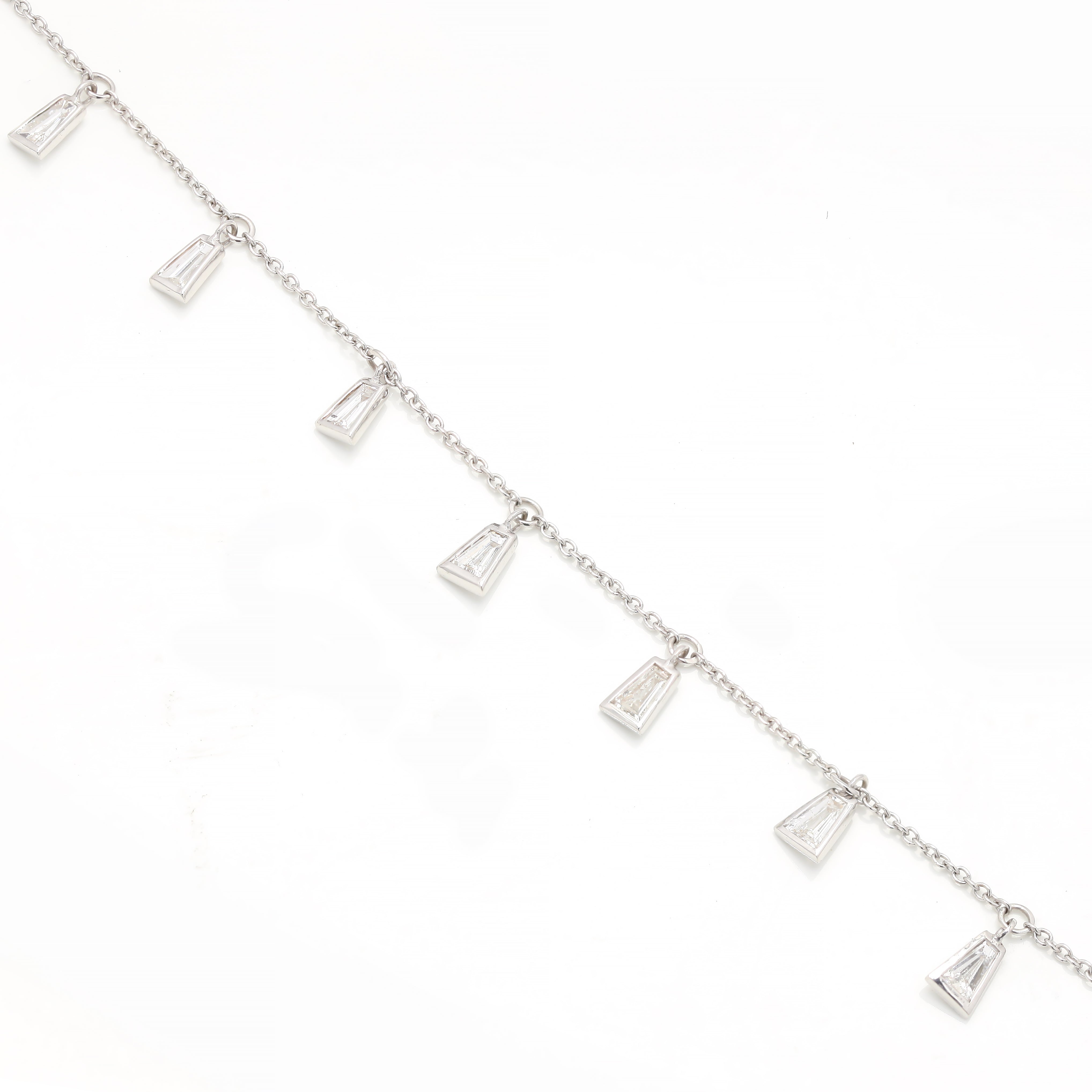 18K White Gold Diamond Bracelet - VR Jewels