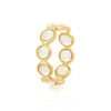 18K Gold Lemon Topaz Eternity Band Thumbnail