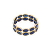 18K Yellow Gold Sapphire Eternity Band Thumbnail