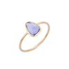 18K Gold Blue Sapphire Ring Thumbnail