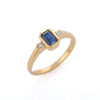 18K Yellow Gold Sapphire Ring Thumbnail
