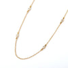 18K Yellow Gold Diamond Necklace Thumbnail