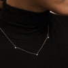 14K Gold Diamond Chain Necklace Thumbnail