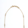 18K Yellow Gold Diamond Necklace Thumbnail