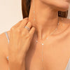 18K Diamond Lariat Y Necklace Thumbnail