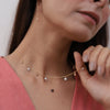 18K Gold Diamond Necklace Thumbnail