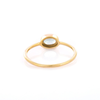 14K Gold Oval Cut Aquamarine Ring Thumbnail